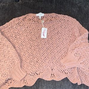 Jessica Simpson shaw sweater